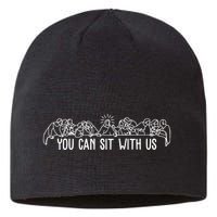 You Can Sit With Us Twelve Apostles Christianity Sustainable Beanie