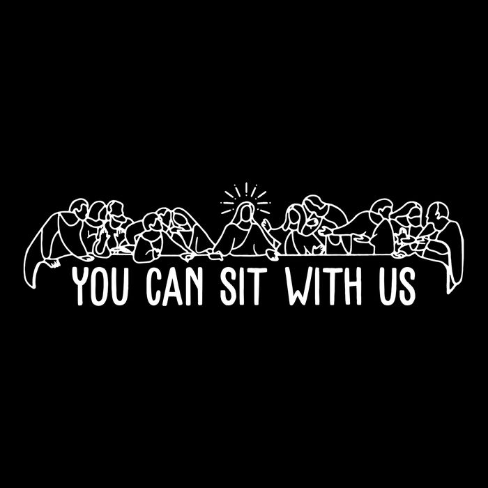 You Can Sit With Us Twelve Apostles Christianity 16 in Basic Backpack