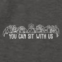 You Can Sit With Us Twelve Apostles Christianity Vector Backpack