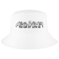 You Can Sit With Us Twelve Apostles Christianity Cool Comfort Performance Bucket Hat