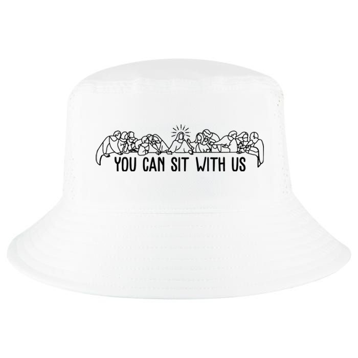 You Can Sit With Us Twelve Apostles Christianity Cool Comfort Performance Bucket Hat