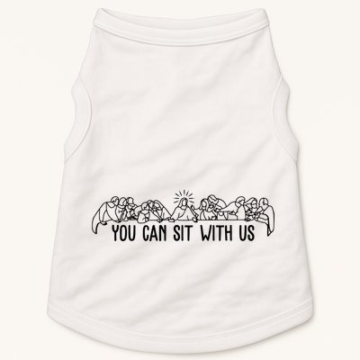 You Can Sit With Us Twelve Apostles Christianity Doggie Tank