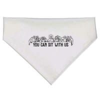 You Can Sit With Us Twelve Apostles Christianity USA-Made Doggie Bandana