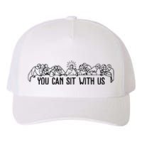 You Can Sit With Us Twelve Apostles Christianity Yupoong Adult 5-Panel Trucker Hat