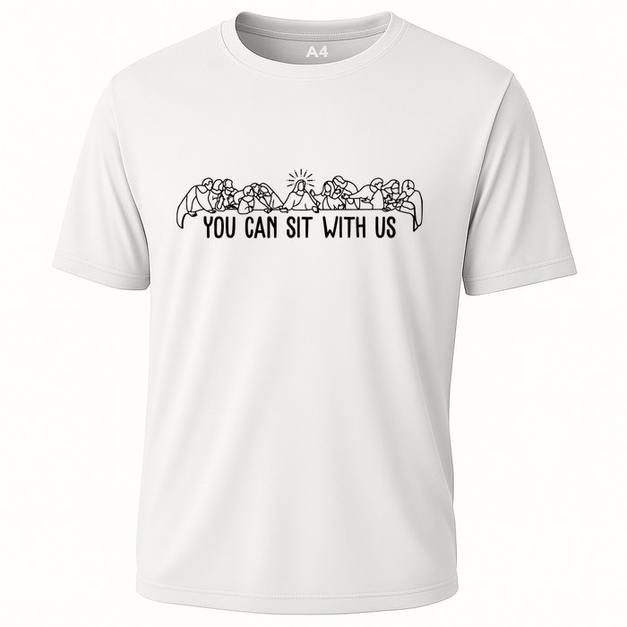 You Can Sit With Us Twelve Apostles Christianity Cooling Performance Crew T-Shirt