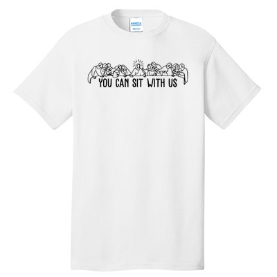 You Can Sit With Us Twelve Apostles Christianity Tall T-Shirt