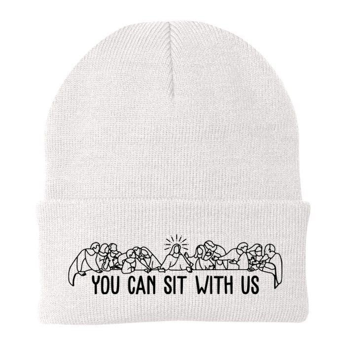 You Can Sit With Us Twelve Apostles Christianity Knit Cap Winter Beanie