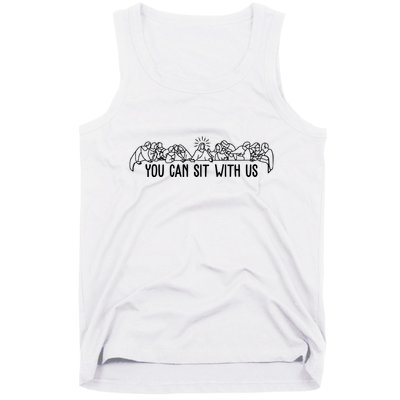 You Can Sit With Us Twelve Apostles Christianity Tank Top
