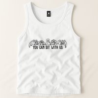You Can Sit With Us Twelve Apostles Christianity Tank Top