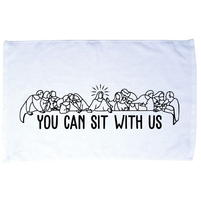You Can Sit With Us Twelve Apostles Christianity Microfiber Hand Towel