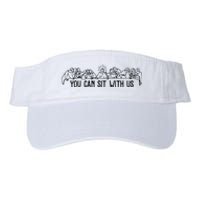 You Can Sit With Us Twelve Apostles Christianity Valucap Bio-Washed Visor