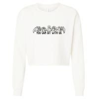You Can Sit With Us Twelve Apostles Christianity Cropped Pullover Crew