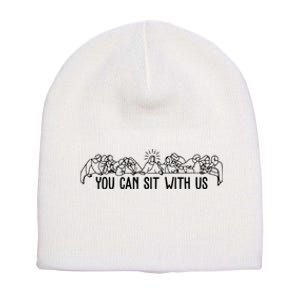 You Can Sit With Us Twelve Apostles Christianity Short Acrylic Beanie