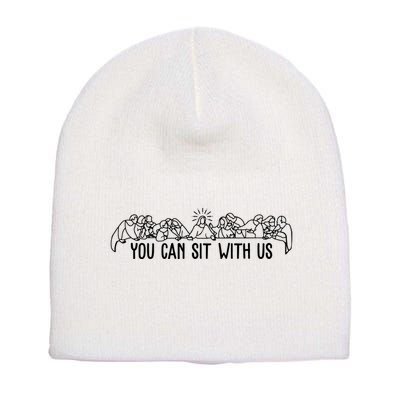 You Can Sit With Us Twelve Apostles Christianity Short Acrylic Beanie