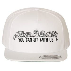 You Can Sit With Us Twelve Apostles Christianity Wool Snapback Cap