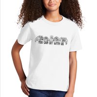 You Can Sit With Us Twelve Apostles Christianity Kids T-Shirt