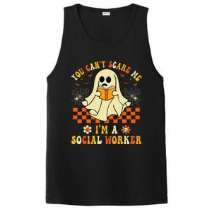 You CanT Scare Me IM A School Social Worker Halloween PosiCharge Competitor Tank