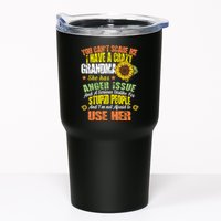 You Can't Scare Me I Have A Grandma With Anger Issues Tumbler