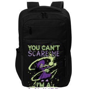 You CanT Scare Me IM A Lawyer Witch Casting Puns Cool Gift Impact Tech Backpack