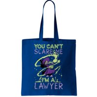 You CanT Scare Me IM A Lawyer Witch Casting Puns Cool Gift Tote Bag