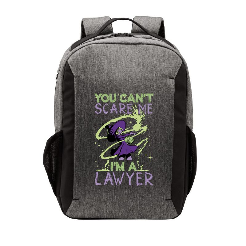 You CanT Scare Me IM A Lawyer Witch Casting Puns Cool Gift Vector Backpack