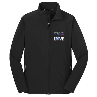 You Can’t Spell Slovenia Without Love Core Soft Shell Jacket