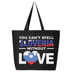 You Can’t Spell Slovenia Without Love 25L Jumbo Tote