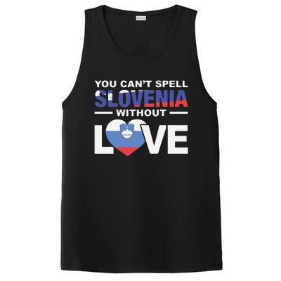 You Can’t Spell Slovenia Without Love PosiCharge Competitor Tank