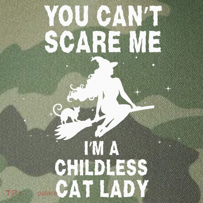 You CanT Scare Me IM A Childless Cat Lady Witch Halloween Legacy Tie Dye Trucker Hat