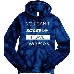 You CanT Scare Me Tie Dye Hoodie