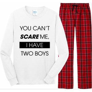 You CanT Scare Me Long Sleeve Pajama Set