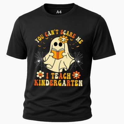 You Cant Scare Me I Teach Kindergarten Halloween Teacher Performance Shirt