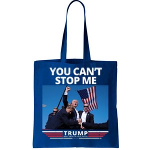 You Cant Stop Me Make America Great Again Trump 2024 Tote Bag