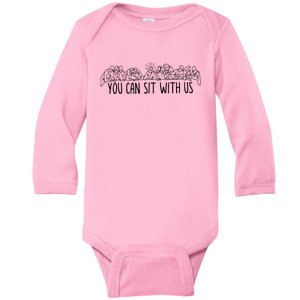 You Can Sit With U.S Jesus And Twelve Apostles Baby Long Sleeve Bodysuit