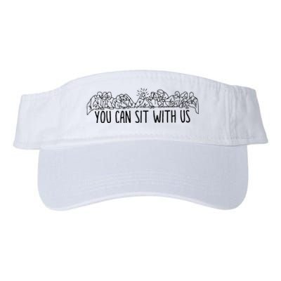 You Can Sit With U.S Jesus And Twelve Apostles Valucap Bio-Washed Visor