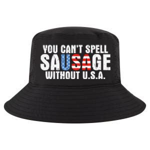 You CanT Spell Sausage Without Usa Funny American Cool Comfort Performance Bucket Hat