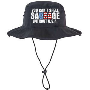 You CanT Spell Sausage Without Usa Funny American Legacy Cool Fit Booney Bucket Hat