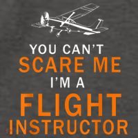You Can't Scare Me, I'm A Flight Instructor Pilot Vector Backpack
