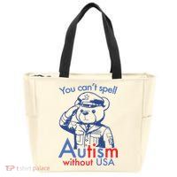 You Can’T Spell Autism Without Usa Zip Tote Bag