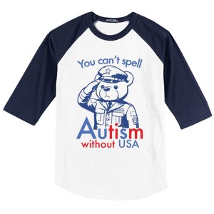 You Can’T Spell Autism Without Usa Baseball Sleeve Shirt