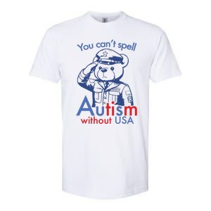 You Can’T Spell Autism Without Usa Softstyle CVC T-Shirt