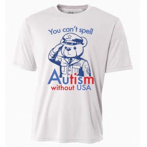 You Can’T Spell Autism Without Usa Cooling Performance Crew T-Shirt