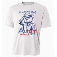 You Can’T Spell Autism Without Usa Cooling Performance Crew T-Shirt