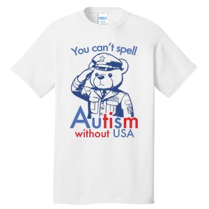 You Can’T Spell Autism Without Usa Tall T-Shirt