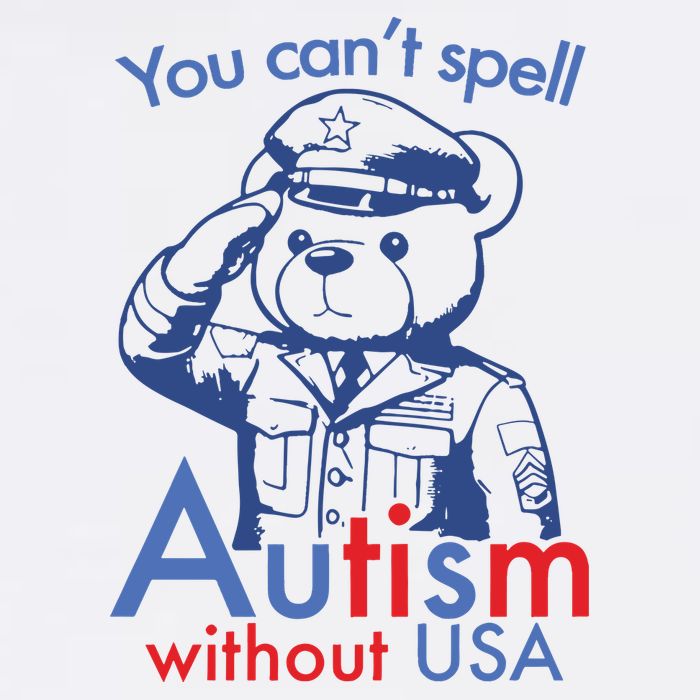 You Can’T Spell Autism Without Usa Button