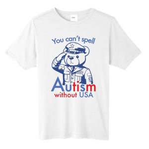 You Can’T Spell Autism Without Usa Tall Fusion ChromaSoft Performance T-Shirt