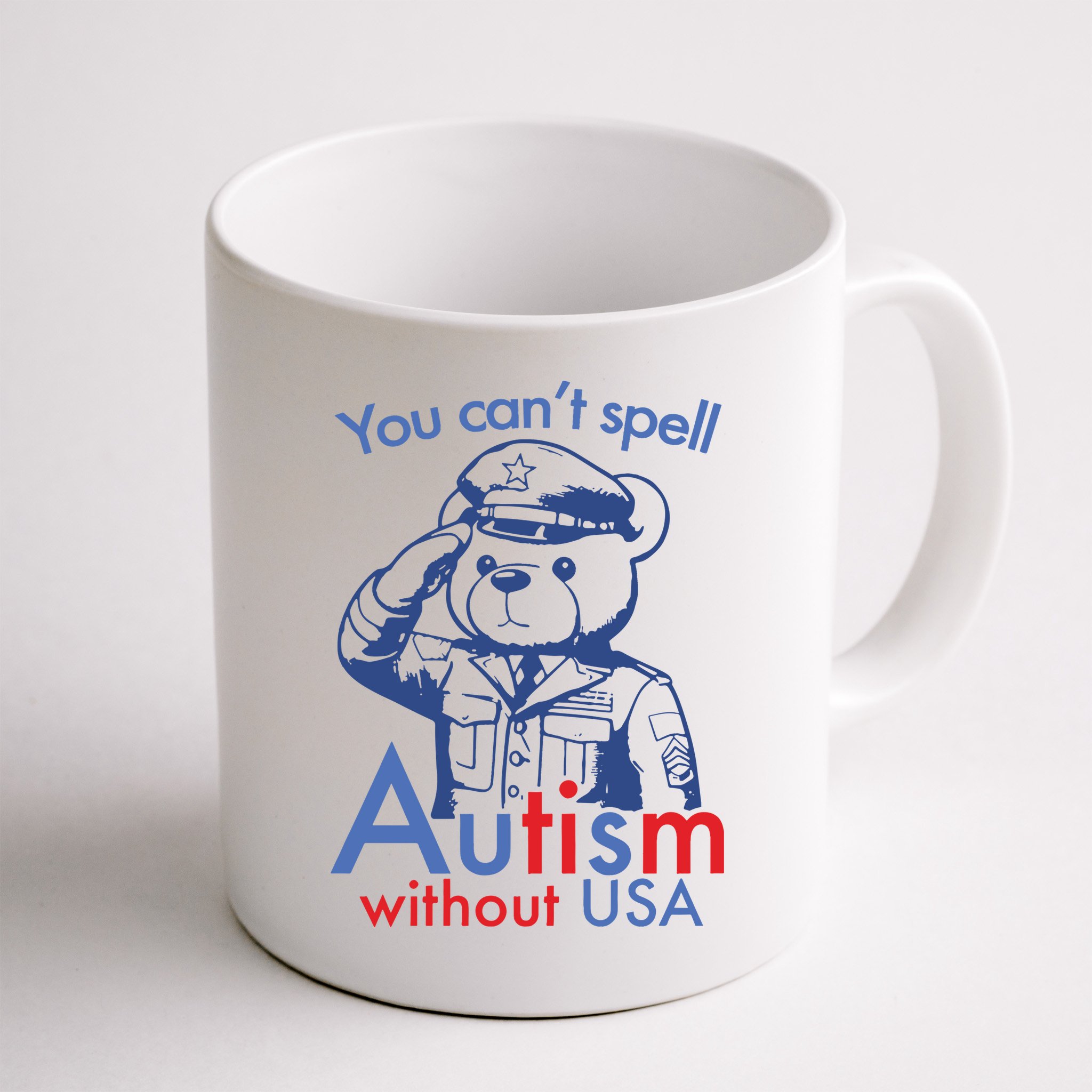 You Can’T Spell Autism Without Usa Mug