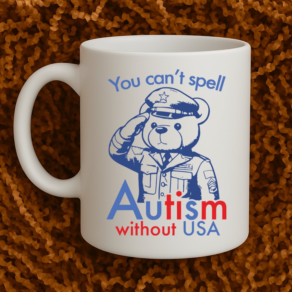 You Can’T Spell Autism Without Usa Mug