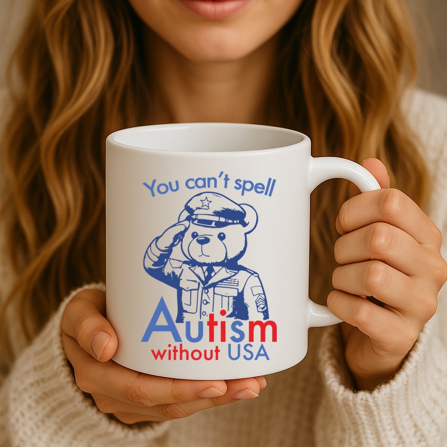 You Can’T Spell Autism Without Usa Mug