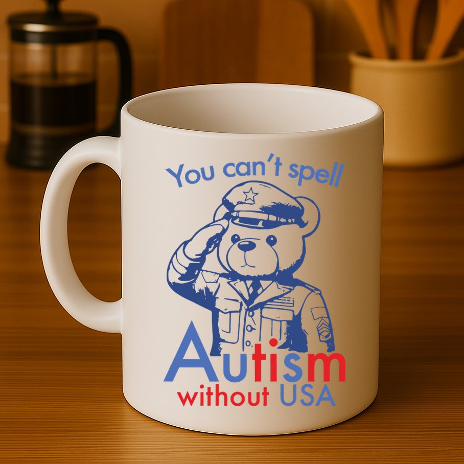 You Can’T Spell Autism Without Usa Mug